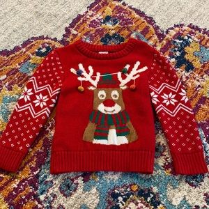 Rudolph Reindeer knit Sweater